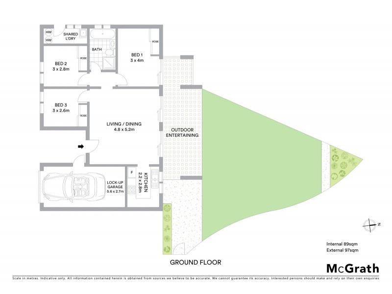 1/4 Del Mar Drive, Copacabana NSW 2251 Floorplan