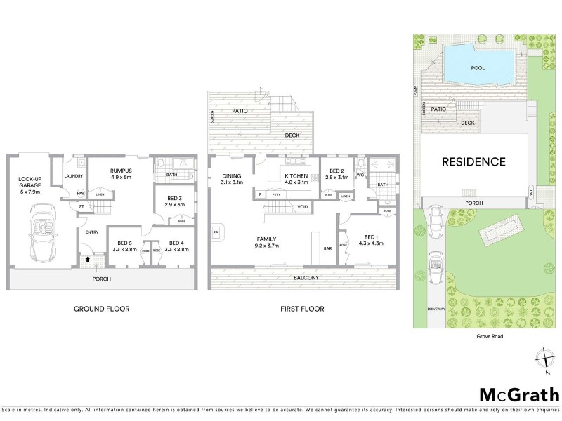 36 Grove Road, Wamberal NSW 2260 Floorplan