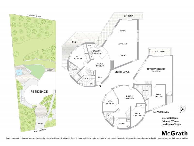 27 Table Top Road, North Avoca NSW 2260 Floorplan