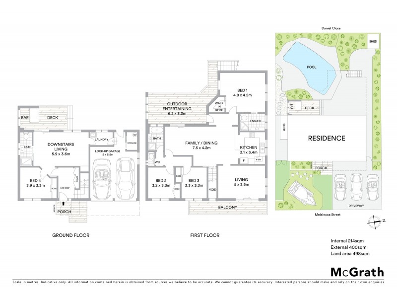 3 Melaleuca Street, Killarney Vale NSW 2261 Floorplan