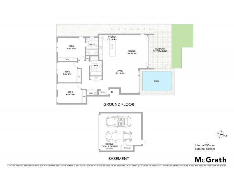 1/10 Grosvenor Road, Terrigal NSW 2260 Floorplan