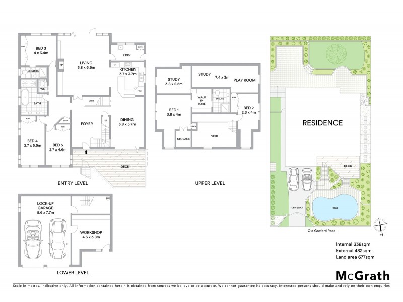 2 Old Gosford Road, Wamberal NSW 2260 Floorplan