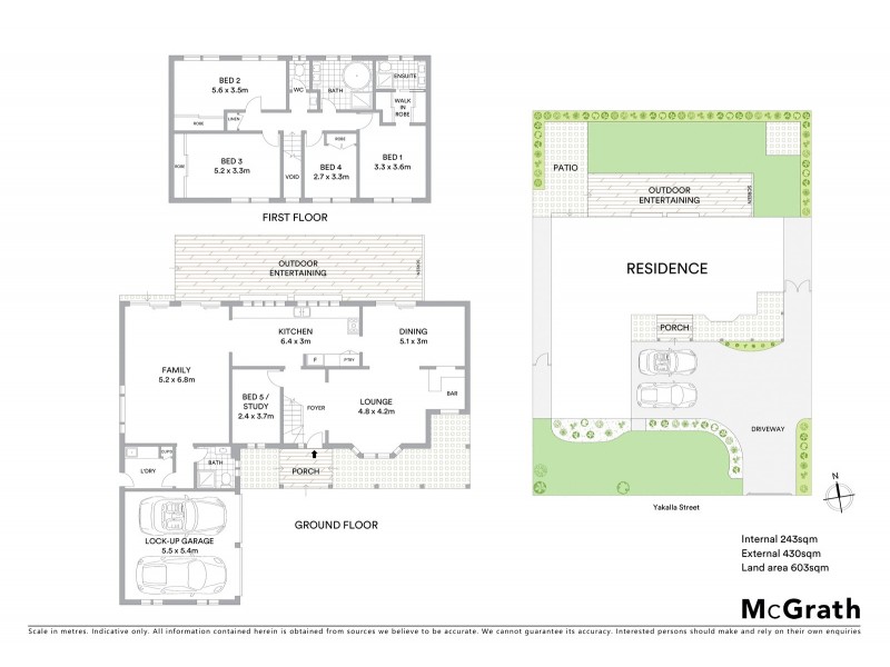 18 Yakalla Street, Shelly Beach NSW 2261 Floorplan