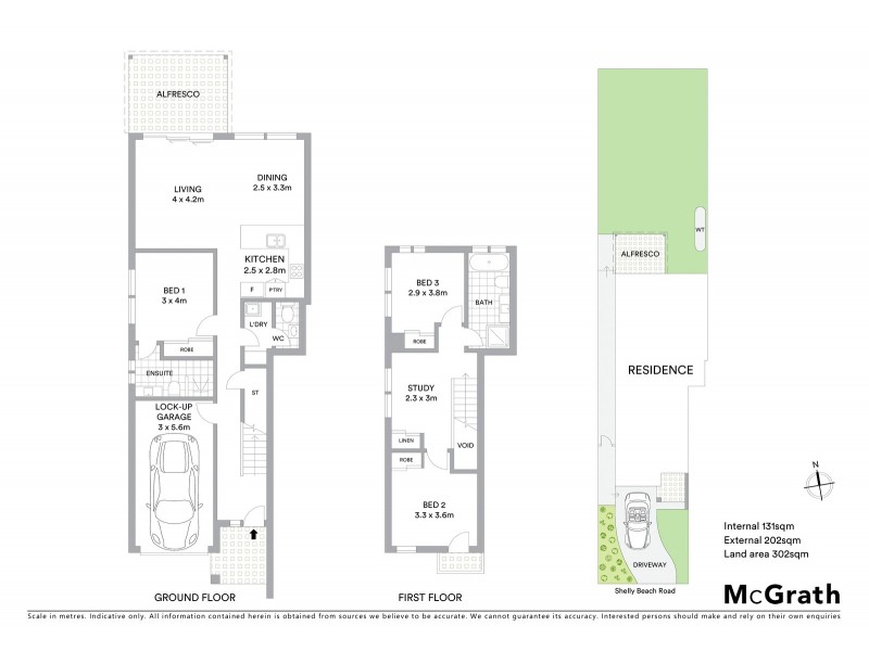 74 Shelly Beach Road, Shelly Beach NSW 2261 Floorplan
