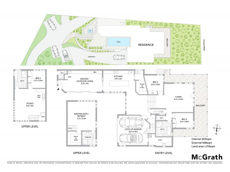 18 Francis Road, North Avoca NSW 2260 Floorplan