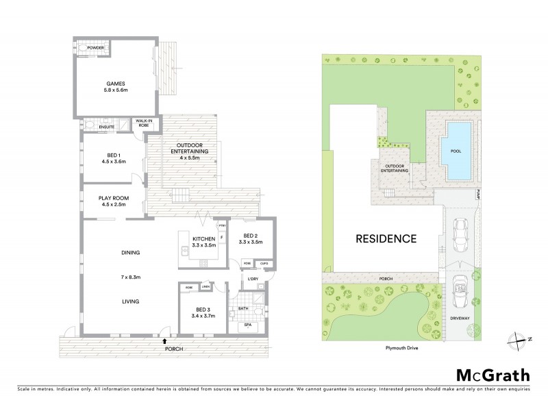 7 Plymouth Drive, Wamberal NSW 2260 Floorplan