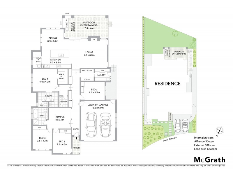 20 Sonny Crescent, Terrigal NSW 2260 Floorplan