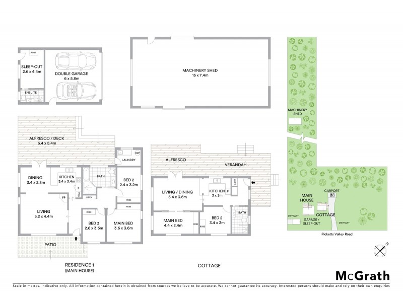 107 Picketts Valley Road, Picketts Valley NSW 2251 Floorplan