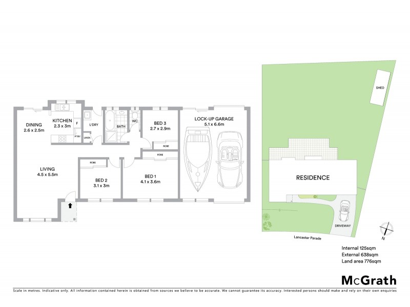 51 Lancaster Parade, Bateau Bay NSW 2261 Floorplan