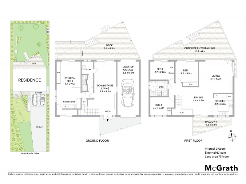 21 South Pacific Drive, Macmasters Beach NSW 2251 Floorplan