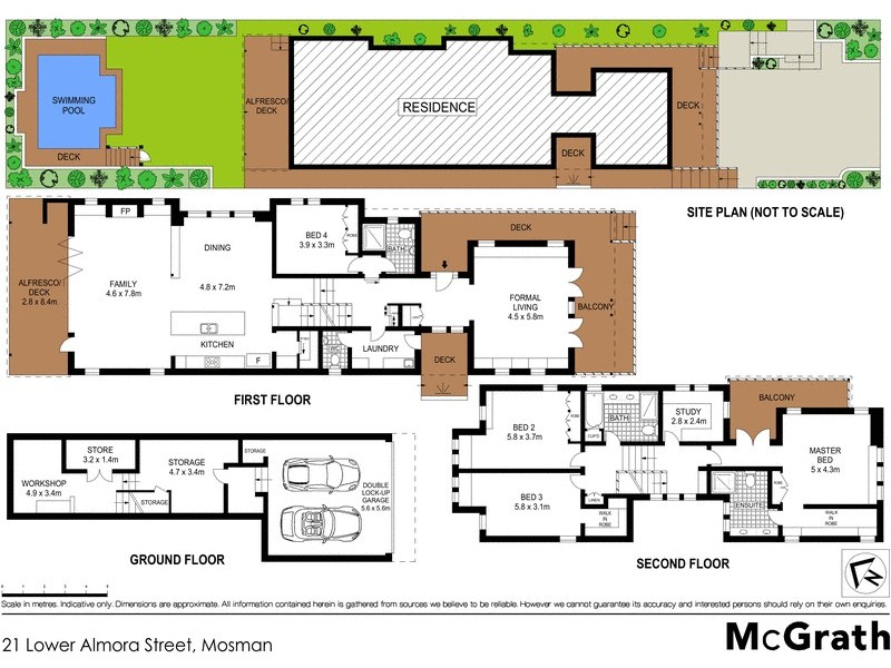 21 Lower Almora Street, Mosman NSW 2088 Floorplan