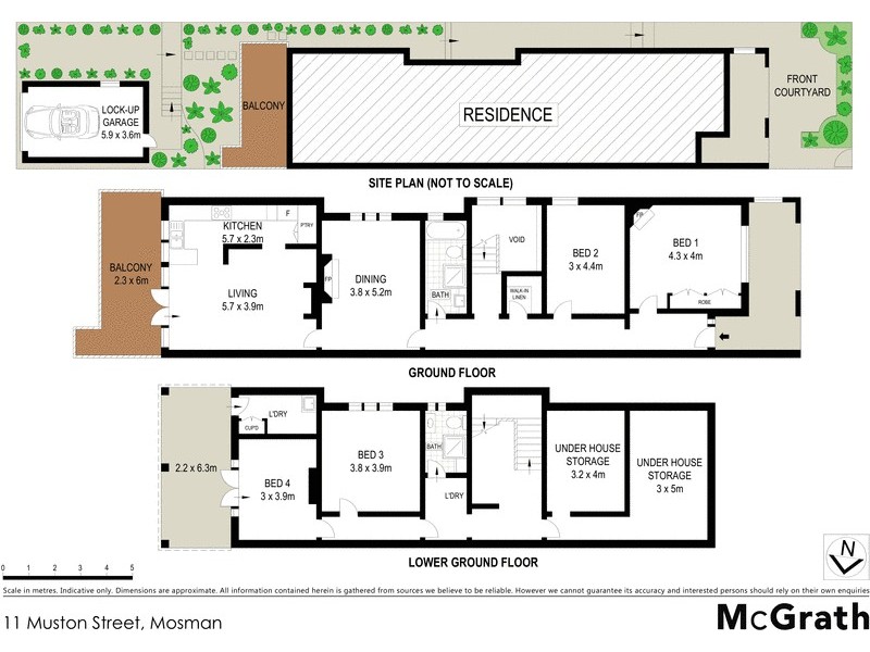 11 Muston Street, Mosman NSW 2088 Floorplan