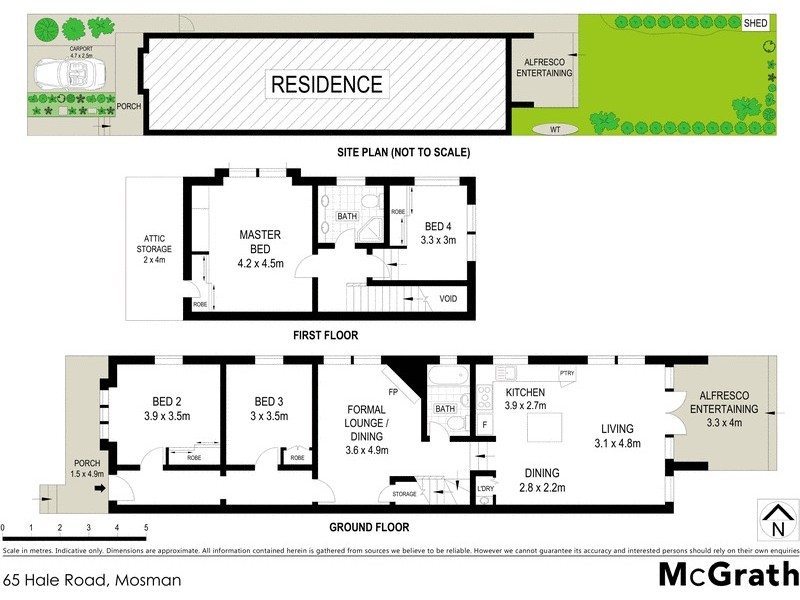 65 Hale Road, Mosman NSW 2088 Floorplan