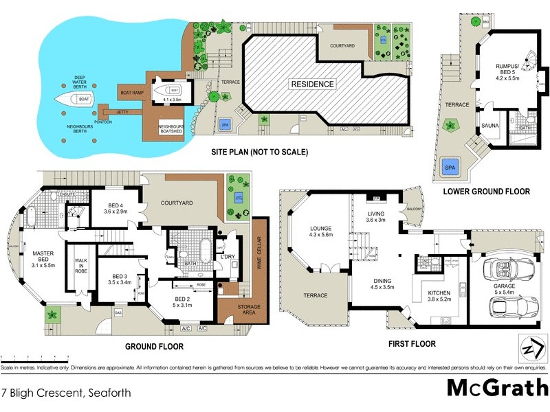 7 Bligh Crescent, Seaforth NSW 2092 Floorplan