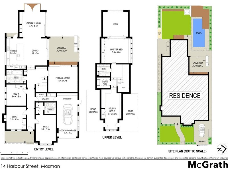 14 Harbour Street, Mosman NSW 2088 Floorplan