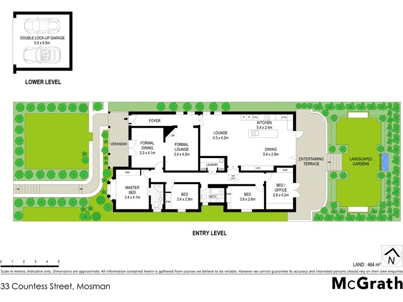 33 Countess Street, Mosman NSW 2088 Floorplan