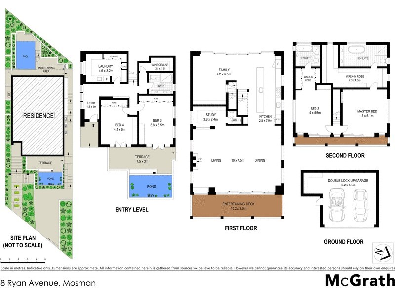 8 Ryan Avenue, Mosman NSW 2088 Floorplan