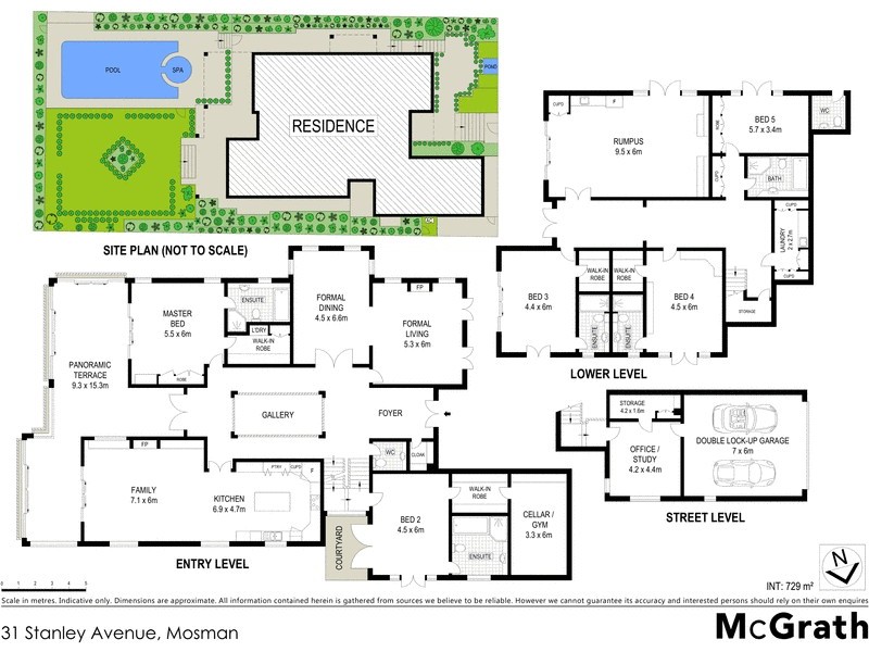 31 Stanley Avenue, Mosman NSW 2088 Floorplan