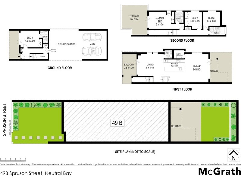 49B Spruson Street, Neutral Bay NSW 2089 Floorplan