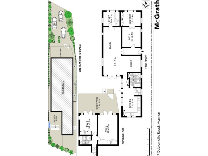 7 Cabramatta Road, Mosman NSW 2088 Floorplan