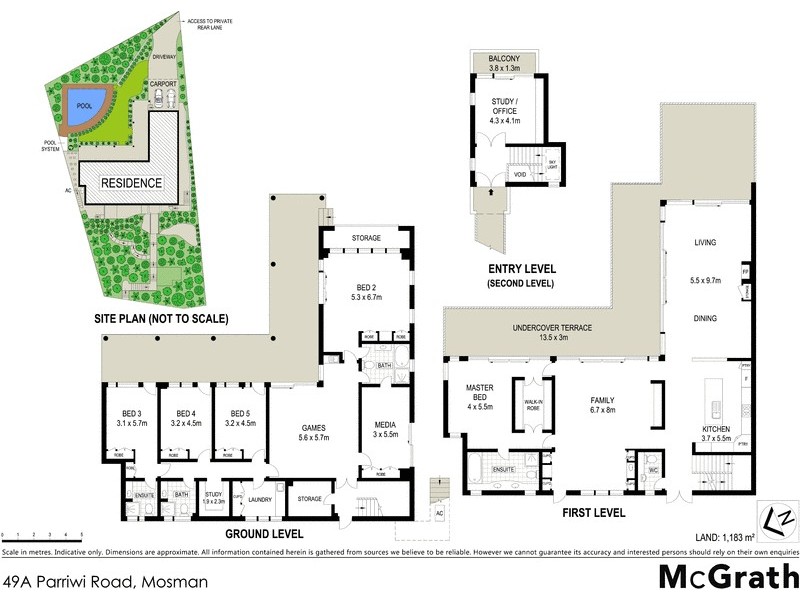 49A Parriwi Road, Mosman NSW 2088 Floorplan