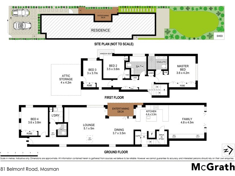 81 Belmont Road, Mosman NSW 2088 Floorplan