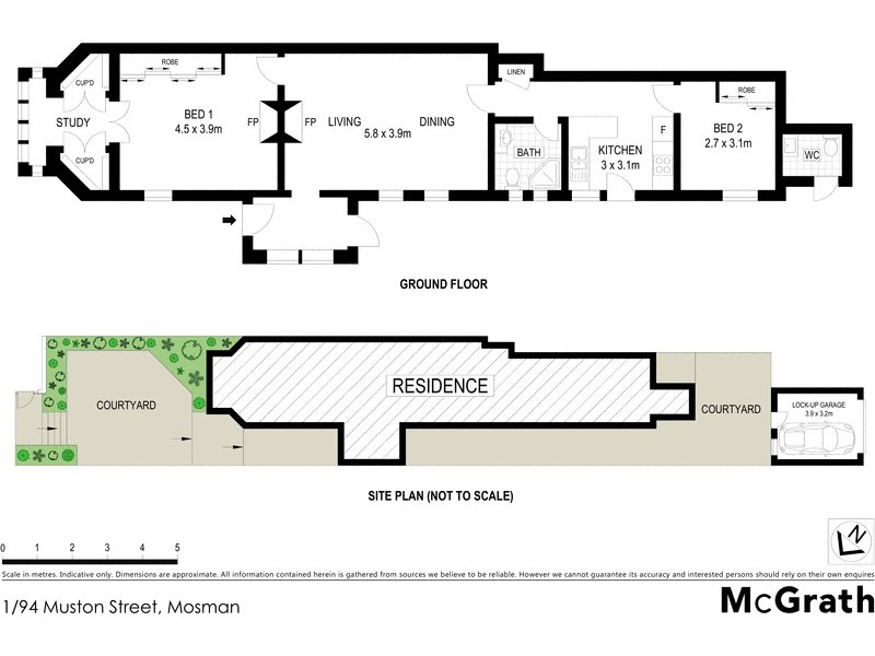 1/94 Muston Street, Mosman NSW 2088 Floorplan