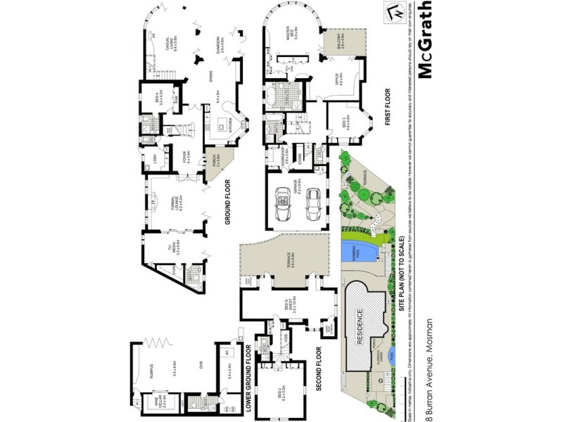 8 Burran Avenue, Mosman NSW 2088 Floorplan