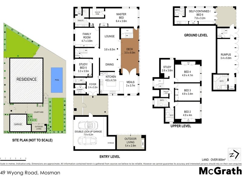 49 Wyong Road, Mosman NSW 2088 Floorplan