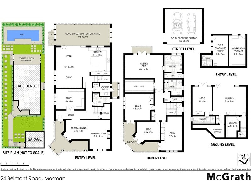 24 Belmont Road, Mosman NSW 2088 Floorplan