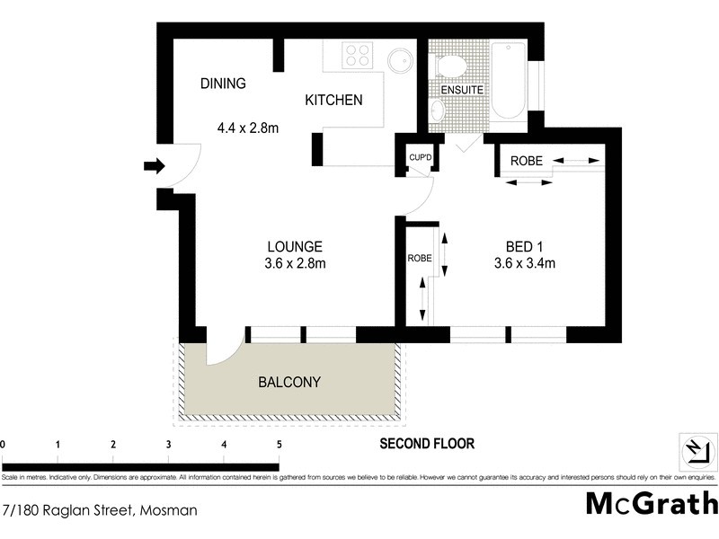 7/180 Raglan Street, Mosman NSW 2088 Floorplan