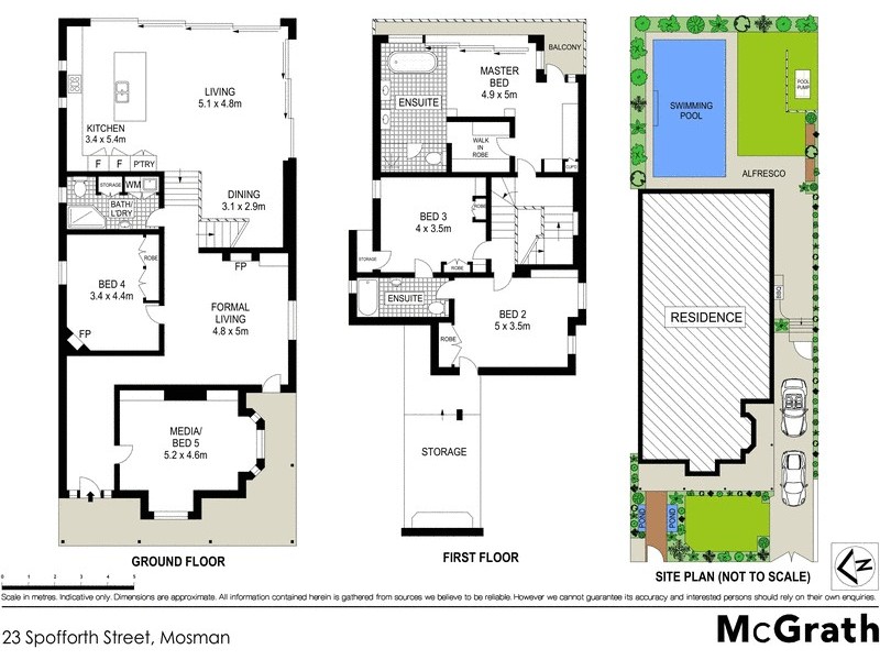 23 Spofforth Street, Mosman NSW 2088 Floorplan