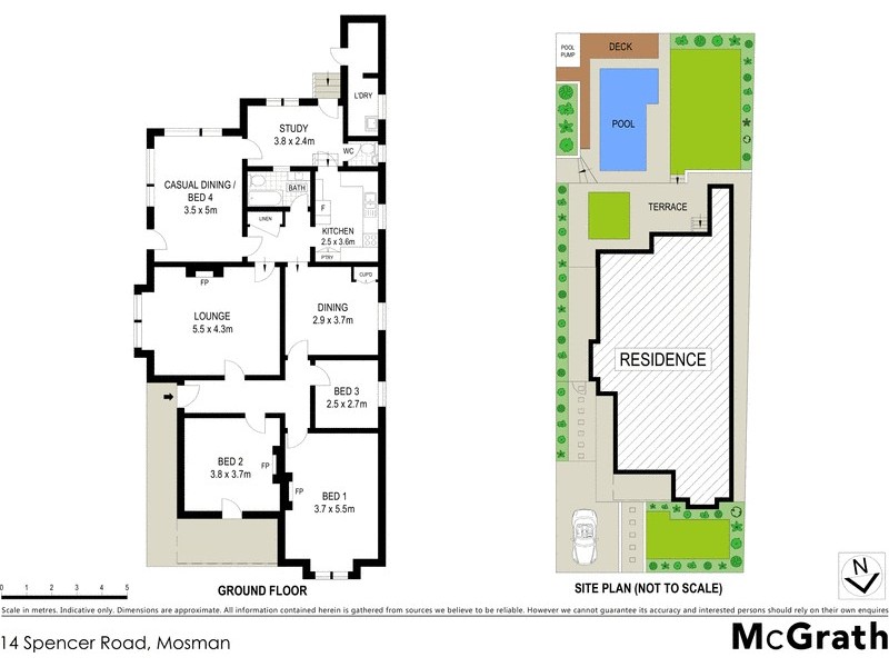 14 Spencer Road, Mosman NSW 2088 Floorplan