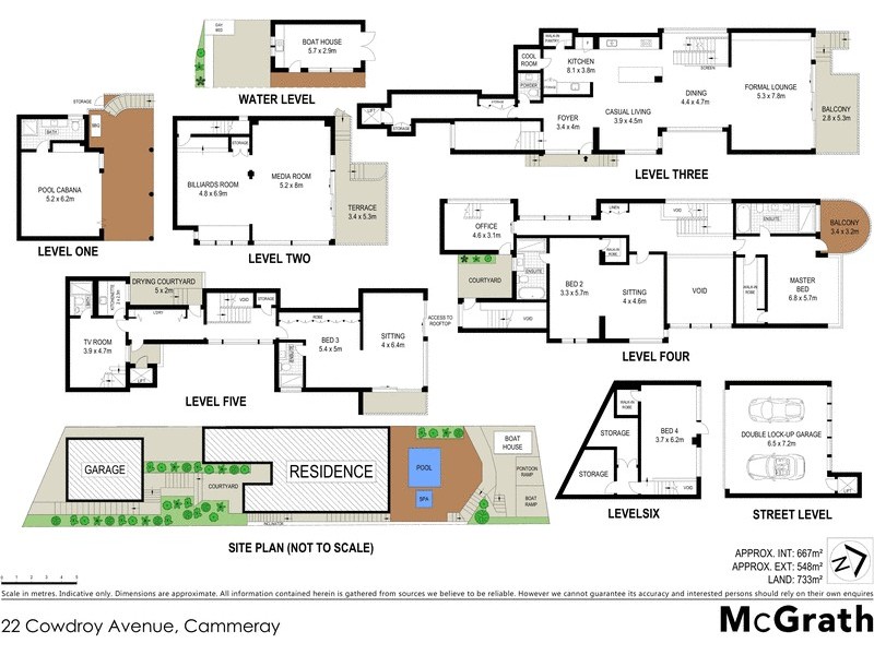 22 Cowdroy Avenue, Cammeray NSW 2062 Floorplan