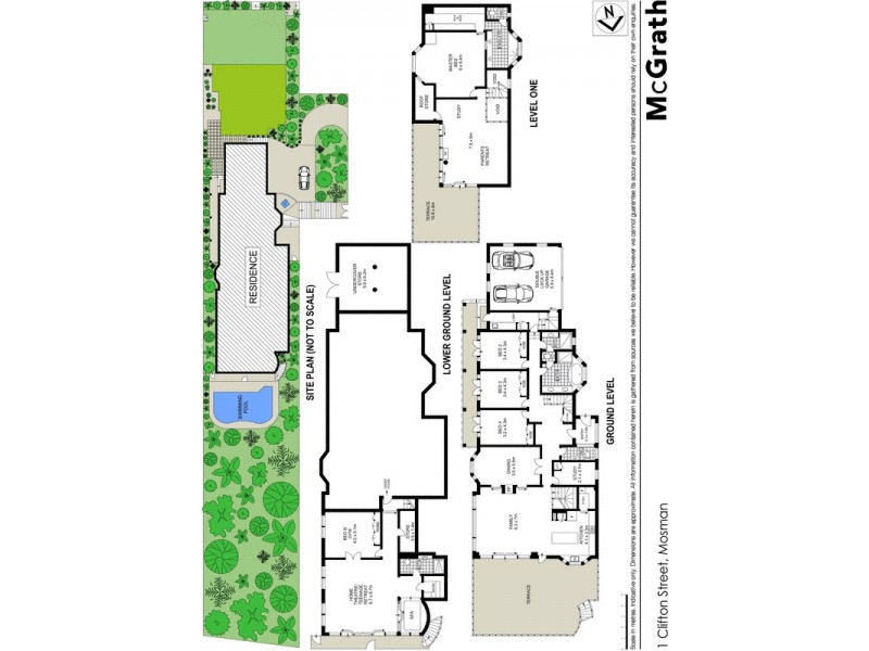 1 Clifton Street, Mosman NSW 2088 Floorplan