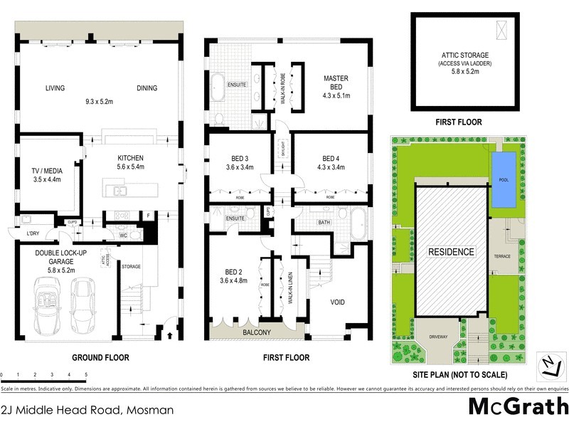 2J Middle Head Road, Mosman NSW 2088 Floorplan