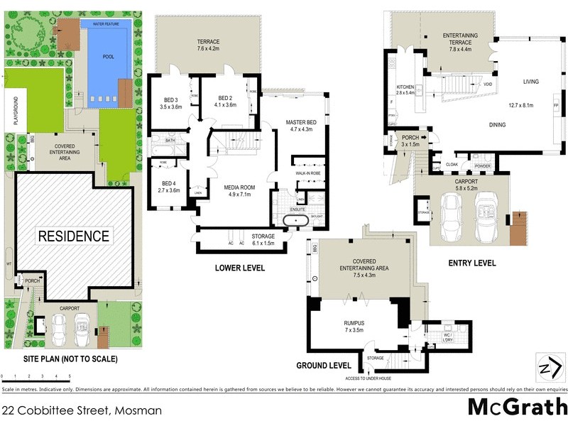 22 Cobbittee Street, Mosman NSW 2088 Floorplan