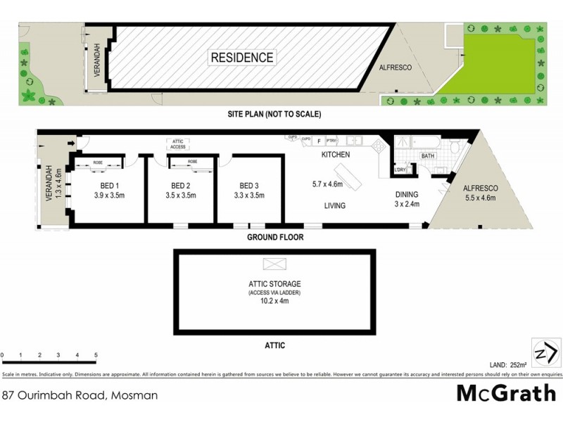 87 Ourimbah Road, Mosman NSW 2088 Floorplan