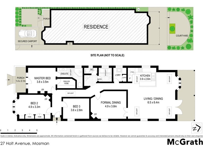 27 Holt Avenue, Mosman NSW 2088 Floorplan