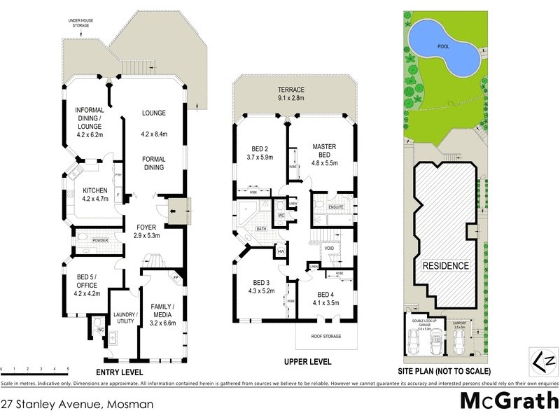27 Stanley Avenue, Mosman NSW 2088 Floorplan