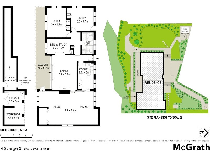 4 Sverge Street, Mosman NSW 2088 Floorplan