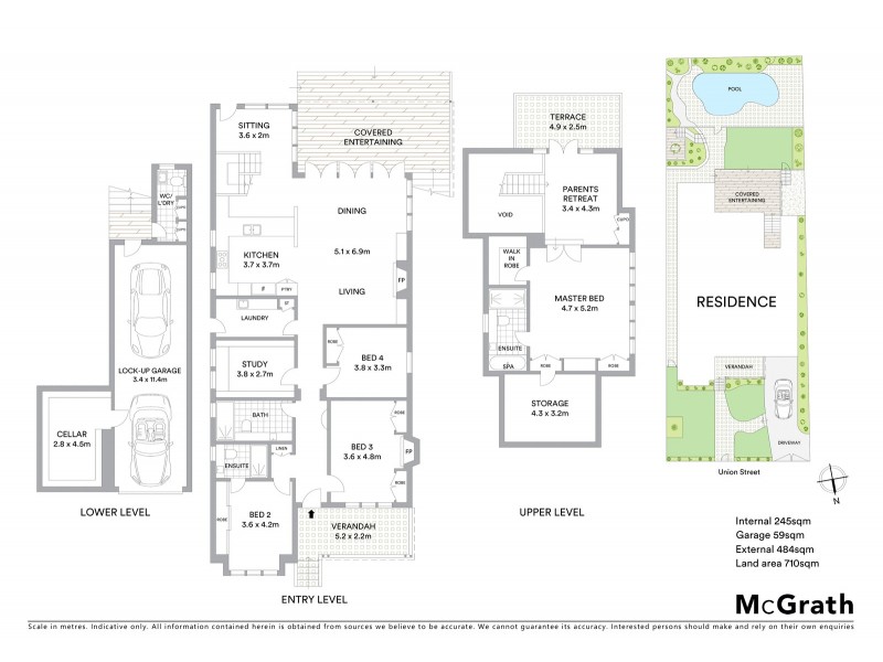 8 Union Street, Mosman NSW 2088 Floorplan