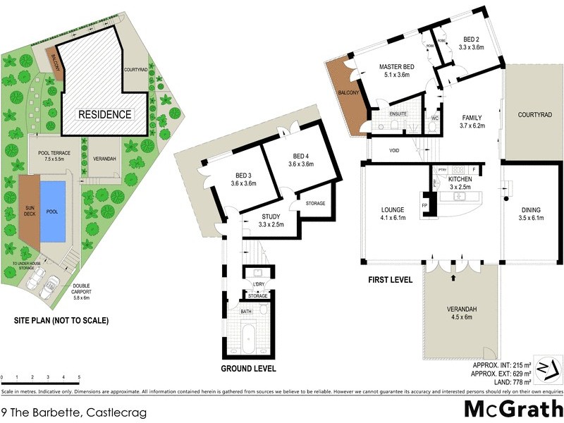 9 The Barbette, Castlecrag NSW 2068 Floorplan