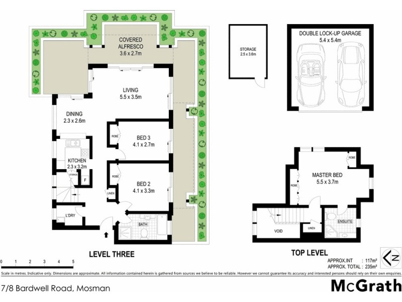 7/8 Bardwell Road, Mosman NSW 2088 Floorplan