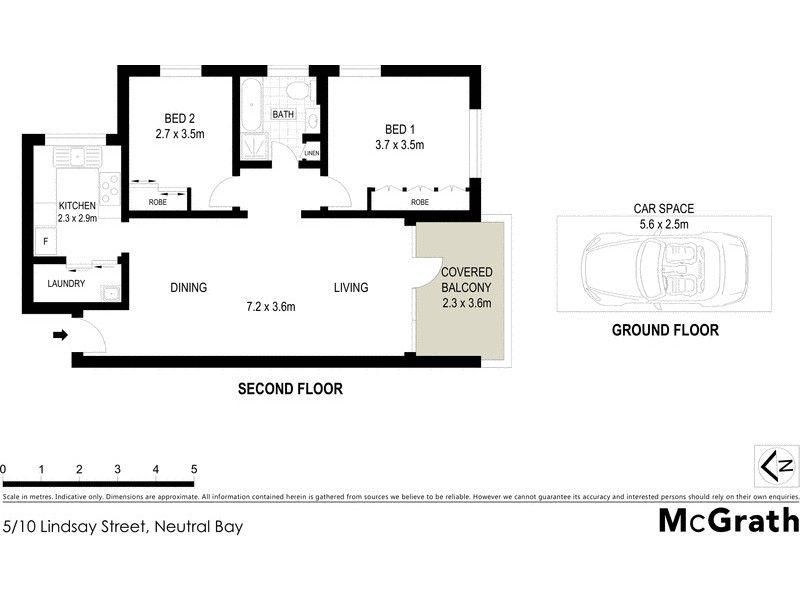 5/10 Lindsay Street, Neutral Bay NSW 2089 Floorplan