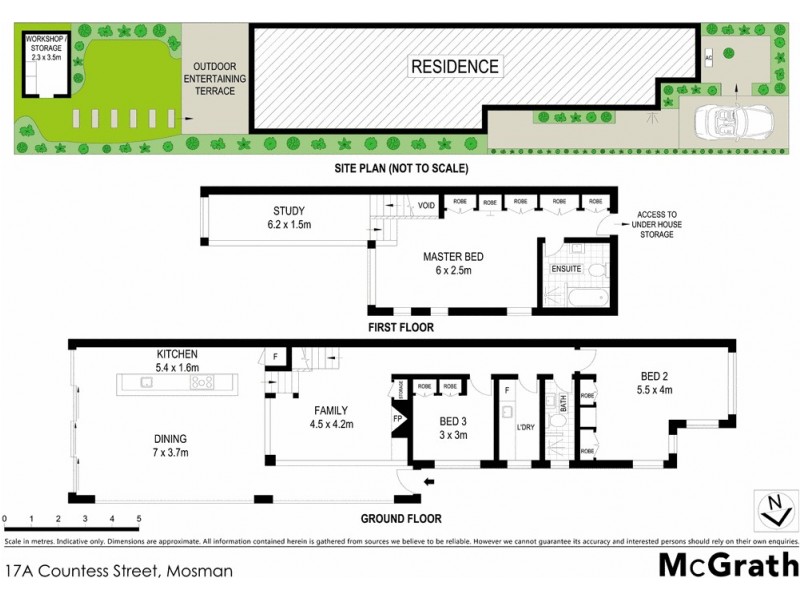 17A Countess Street, Mosman NSW 2088 Floorplan