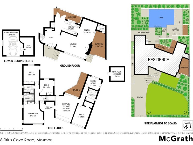 8 Sirius Cove Road, Mosman NSW 2088 Floorplan