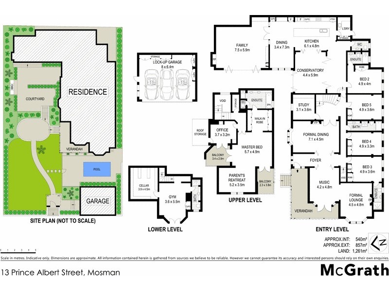 13 Prince Albert Street, Mosman NSW 2088 Floorplan