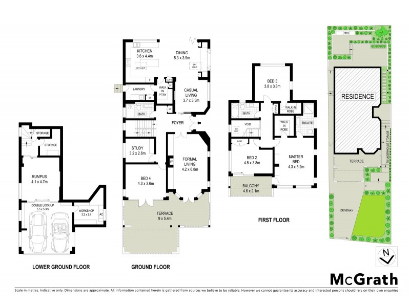 10 Middle Head Road, Mosman NSW 2088 Floorplan
