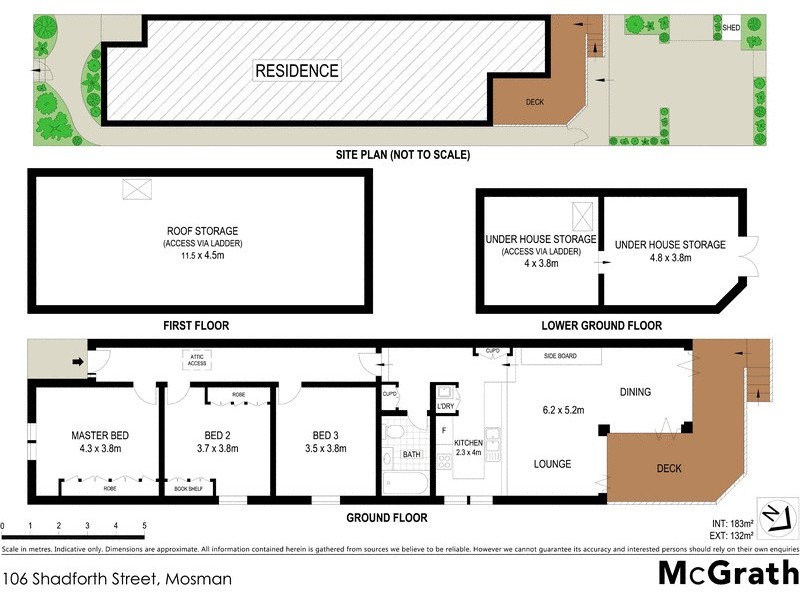 106 Shadforth Street, Mosman NSW 2088 Floorplan